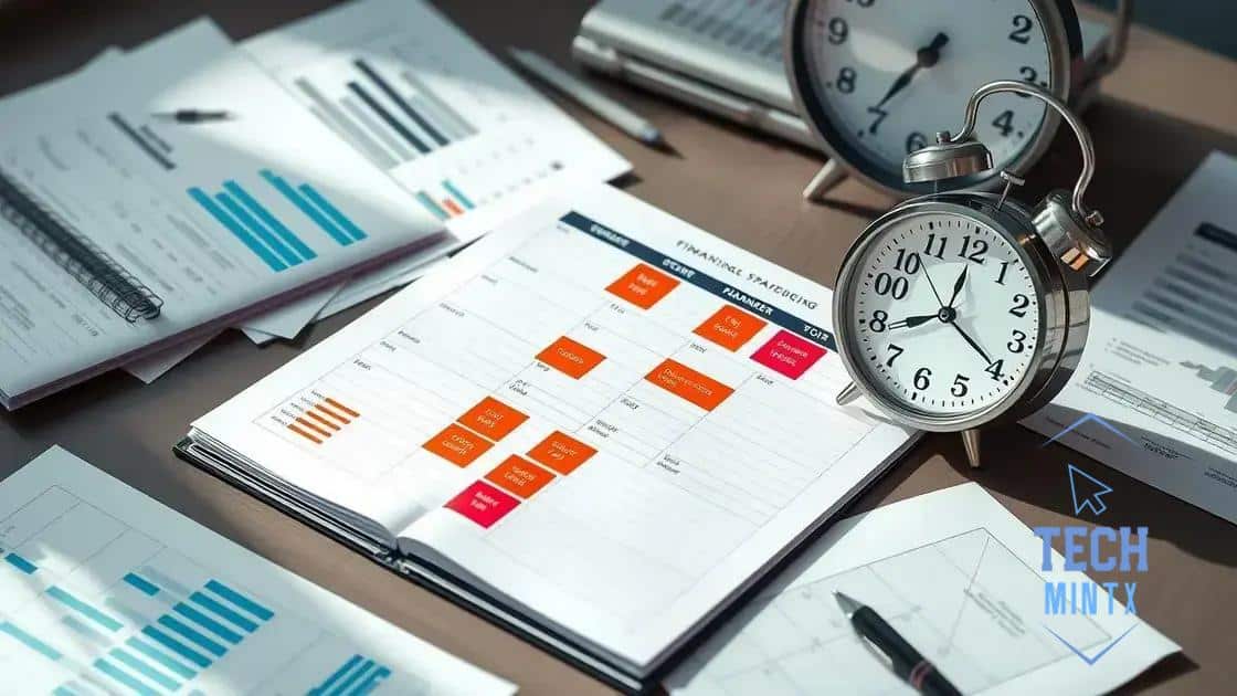 Impact of payment timing on budgeting