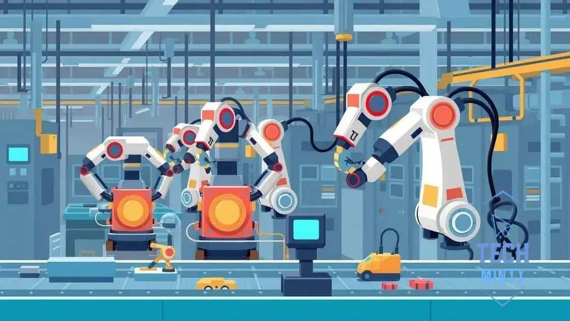 Impact of robotics on manufacturing efficiency